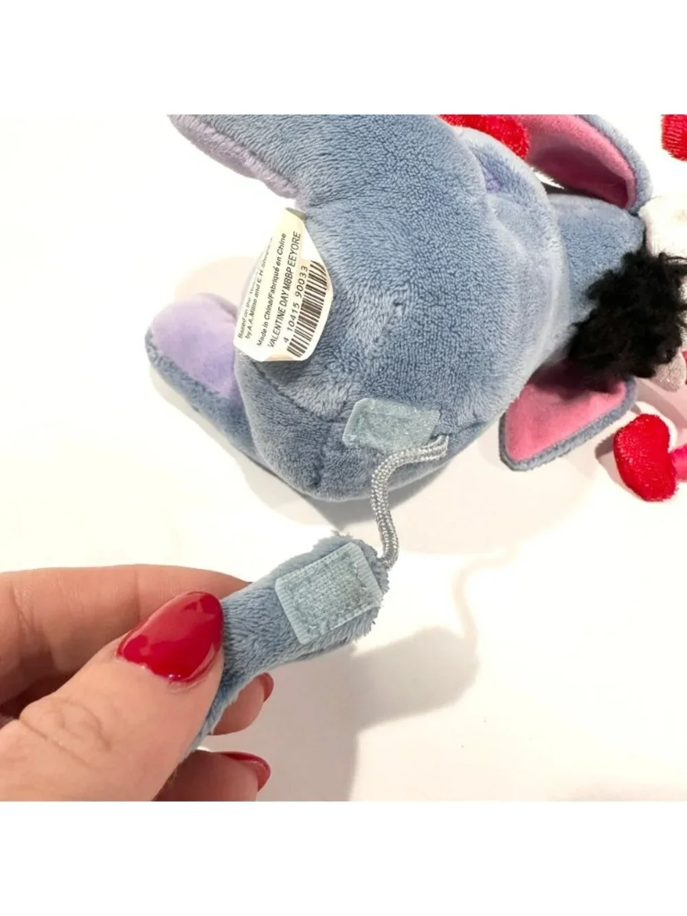 Disney Hoop Retail Stores Love's Fool Eeyore Plush